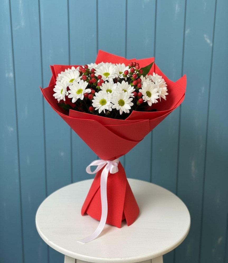 Букет цветов из: Хризантемы в Нежинском