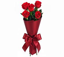 Букет 5 Красных роз Эдлесс Лав в Нежинском