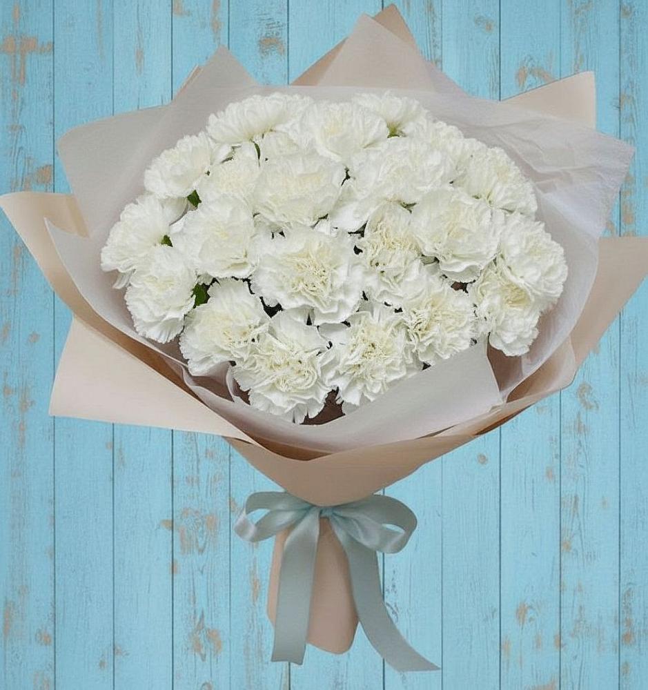 Букет цветов из: Гвоздики в Нежинском