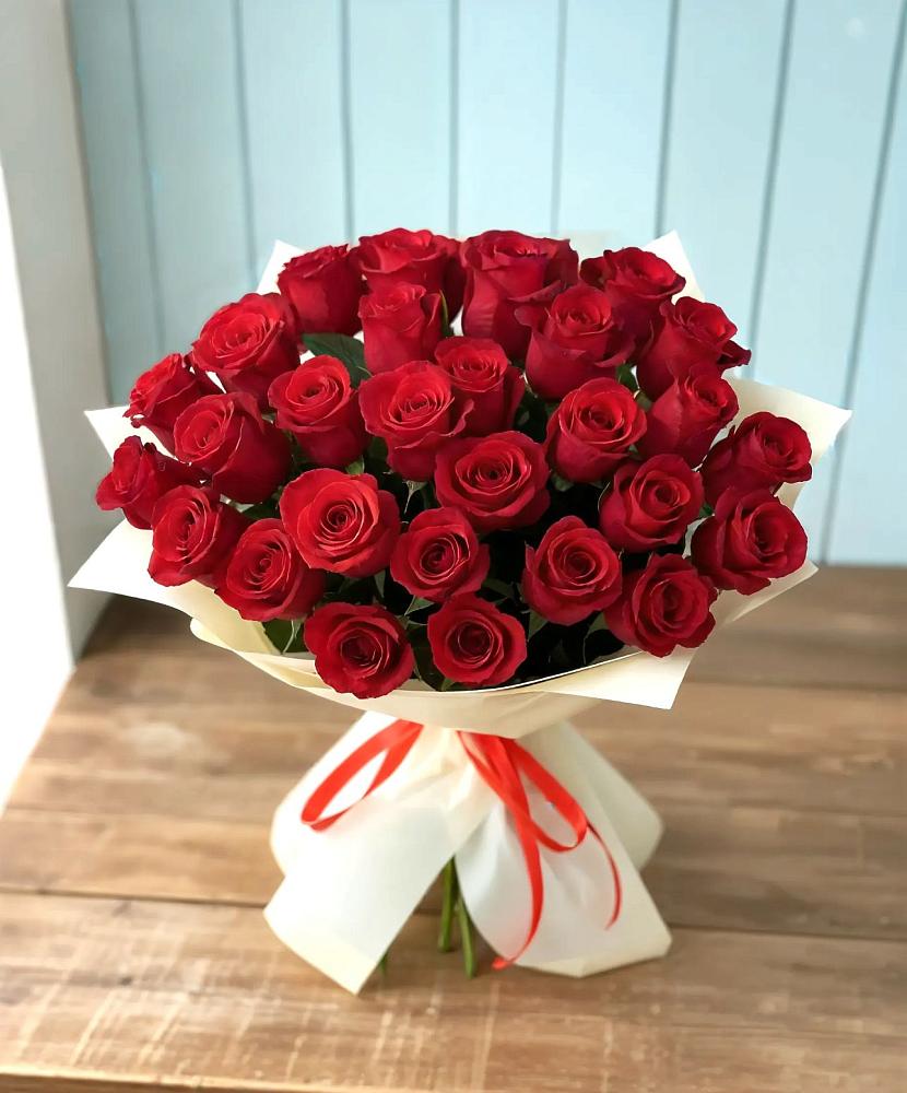 Букет 29 Красных роз в Нежинском