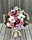 Букет цветов из: Альстромерии, Гвоздики, Розы и Хризантемы в Нежинском