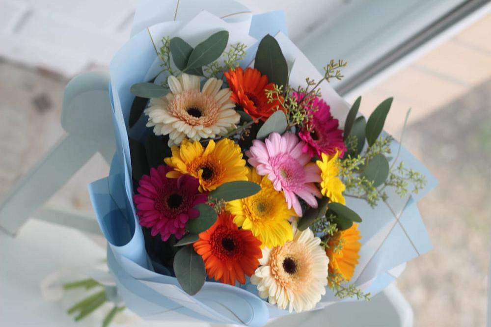 Букет цветов из: Герберы в Нежинском