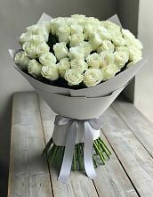 Букет 35 Белых роз в Нежинском