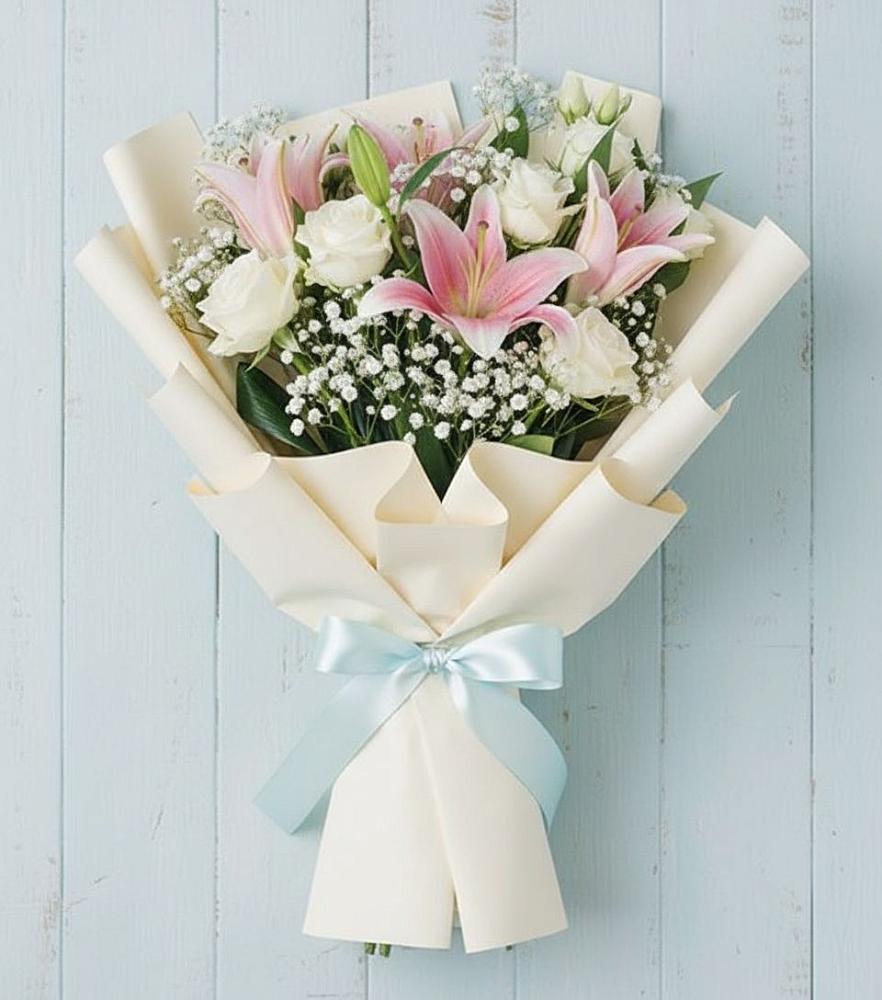 Букет цветов из: Лилии в Нежинском