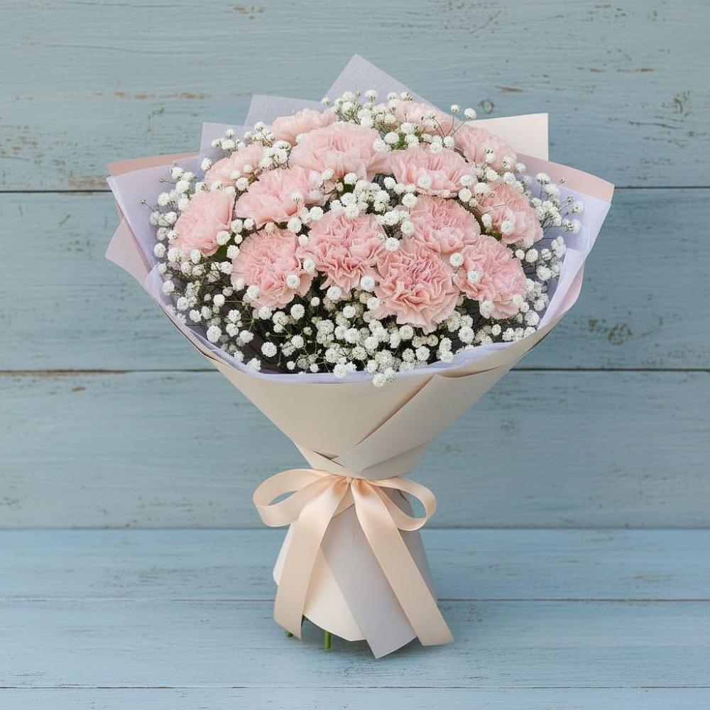 Букет цветов из: Гвоздики в Нежинском