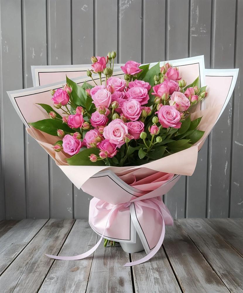 Букет Розовый кустик в Нежинском