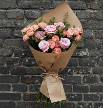 Букет цветов из:  Розы #REPLACE_PRED# Нежинском