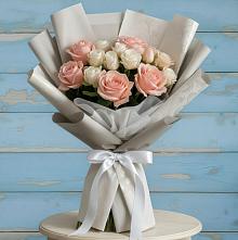 Букет цветов из:  Розы #REPLACE_PRED# Нежинском