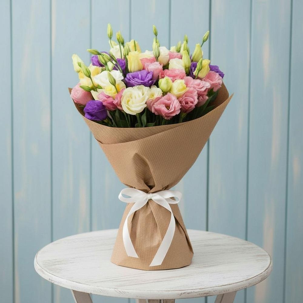 Букет цветов из: Лизиантусы в Нежинском