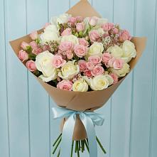 Букет цветов из:  Розы в Нежинском